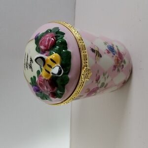 BOMBAY ENGLISH ROSE GARDEN CANDLE HOLDER